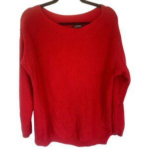 Lauren Ralph Lauren RED Women's Sweater, Size Medium